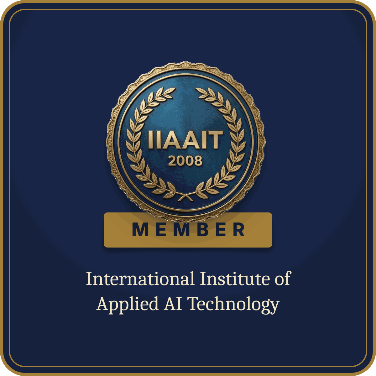 IIAAIT member badge